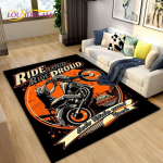 Retro vanaaegne mootorrattaala suur vaip, vaipvaip elutoa magamistoa diivanile, k&ouml;&ouml;gi-vannitoa uksematt, libisemiskindel p&otilde;randamatt, kingitus 200x160cm