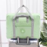 Suure mahutavusega kokkupandav reisikott Kerge veekindel n&auml;dalavahetuse reisi kaasaskantav kotid K&auml;ru pagasihoiukott roheline