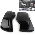 1 Paar mootorratta ABS aku k&uuml;lgkatte kaitse Yamaha V Star 650 DragStar 650 XVS650 XVS650A l&auml;ikiv must