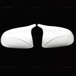 M style Rearview Mirror Cover Cap White for BMW X3 G01 iX3 X4 G02 X5 G05 X6 G06 X7 G07 G08 2018