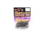 Boggy Split Ring must &ouml;konoomne suurus 5 100 naela 60 / pakk (1601)