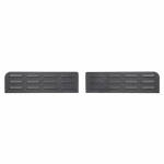 TESIN alumiiniumsulamist tagaklaasi ventilatsioonipaneeli dekoratiivkate Jeep Wrangler JL 2018 &uuml;les v&auml;lisk&uuml;ljele A