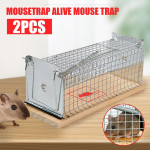 2tk hiirel&otilde;ks Alive Mouse Trap Living Trap v&auml;ike roti puur 153*60*72mm