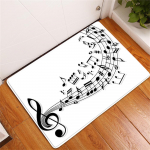 Must noodivaibad Mustuskindlad sissep&auml;&auml;su uksematid Libisemisvastased p&otilde;randamatid Kodusisustusvaip vannitoa jaoks K&ouml;&ouml;givaip 40cm x 60cm