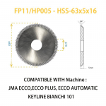 JMA FP11 HP005 l&otilde;ikur -JMA Nomad ECCO KEYLINE BIANCHI 101 v&otilde;tmemasina j&auml;relturu