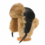 Kunstnahast Bomber M&uuml;ts Meeste Talvem&uuml;tsid K&otilde;rvaklappidega Trapper K&otilde;rvaklapp Beanie Naiste Soe Lumekarusnahast M&uuml;tsid Must Paks Gorras one size pruun