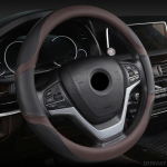 DERMAY 6 Colors auto rooliratta kate Mikrokiudnahast liitmisv&auml;rv BMW E90 E63 E64 BMW X5 g05 E53 E70 F15 6 jaoks must
