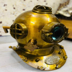 Sukeldumiskiiver US Navy Mark V t&auml;issuuruses sukeldumiskiiver Deep Sea Divers Kiiver | Alumiiniumist Command Finish sukeldumiskiivri koopia