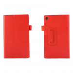 Kindle Fire HD 8 2020, HD8 2017, HD8 2020 pluss 8-tollise tahvelarvuti &uuml;mbrise kronsteini kokkuklapitava aluse jaoks Flip Fashion nahkkate HD8 2020 2022 punane