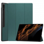 &Uuml;mbris Samsung Galaxy Tab S8 Ultra 14.6 SM-X900 S8 Plus 12.4 SM-X800 SM-X700 S8 11-tolline tahvelarvuti magnetiline kokkupandav aluse kate S8 Ultra 14.6 inch tumeroheline v&auml;rv