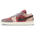 Naiste Air Jordan 1 Low Canyon Rust tossud roosad mustad lillad-suitsupunased DC0774-602 38