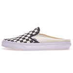 Vans Classic Slip-On Mule Ruuduline - Must Unisex Tossud Valge VN0004KTEO1 36