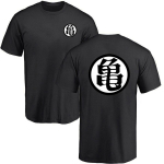 Dragon Ball TSummer Man l&uuml;hikeste varrukatega vabaaja meeste unisex T-s&auml;rk Turtle Cents Stream Kvaliteetsed Harajuku topsid, must S
