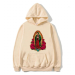Guadalupe Neitsi Maarja Prinditud Hupparid Unisex Naistele Y2k Huppar Streetwear Huppariga Dressipluusid Pulloverid Unisex Treeningriided 2XL