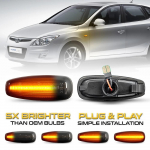 LED d&uuml;naamilised k&uuml;ljemarkerid suunatuled Hyundai i30 CW FD Grandeur TG Avante Elantra Touring KIA Ceed Carens Rondo jaoks