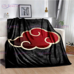 Creative Anime N-Naruto tr&uuml;kitud tekk Pehme kvaliteetne diivanvoodi kate Karvane tekk Flanell tekk Voodikatted Kingitus tekid 75cm x 90cm