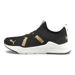 Puma Wired Run Slip-On Big Kid Black Team kuldsed lastetossud 381993-02 38