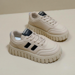 Naiste lamedad s&uuml;nteetilisest nahast platvormiga tossud platvormiga k&otilde;ndimisjalatsid N&ouml;&ouml;ritavad tennised naistele Mugavad vabaajajalatsid libisemisvastased jooksujalatsid 35