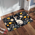 Easter Bunny Egg k&ouml;&ouml;gimatt Pehme paksendatud k&ouml;&ouml;gimatt Veekindel libisemiskindel &otilde;likindel p&otilde;randamatt 40*60cm