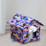 Kassipesa magamisvoodi lemmikloomamaja Vihmakindel ilmastikukindel v&auml;livarjupaik kassidele