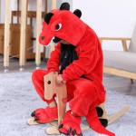 Roheline dinosaurus talvine laste flanell loom Kigurumi pidžaamad, 1-osaline laste pidžaamad riided kapuutsiga p&uuml;ksid magamisriided 140
