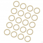 Messingist ringjoonega vaskk&otilde;rvar&otilde;ngaste ehete valmistamine k&auml;sit&ouml;&ouml;tarvikute valmistamine Antique Brass