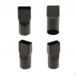 4pcs Universal Vacuum Cleaner Hose Nozzle Adaptor Round to Flat Neck 32mm