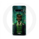 &Uuml;mbris Samsung Galaxy S10 Plus Loki Thor Ragnarokile koos kiivriplakatitegelaste seeria 1. hooajaga