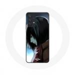 &Uuml;mbris Samsung Galaxy A32 5G Manga Mikasa Ackerman Attack on Titan Teaser jaoks
