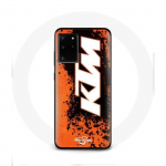 &Uuml;mbris Samsung Galaxy S11 Plus KTM Logo valge oranži taustaga