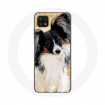 &Uuml;mbris Samsung Galaxy A22 5G kontinentaalse k&auml;&auml;busspanjeli liblikas koerat&otilde;u jaoks