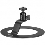 2024 VIJIM LT04 projektorialuse laud, mobiilne projektorikinnitus, eemaldatav reguleeritav universaalprojektorite kronsteini hoidik stuudiokodu jaoks must