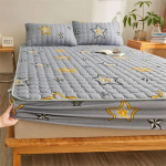 Aloe Puuvill Paks harjatud liimitud lina pestud puuvill &uuml;hev&auml;rviline tr&uuml;kitud madratsikaitse Nahas&otilde;bralik Vastupidav 2pc pillowcase 48x74
