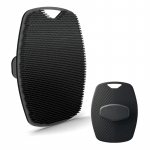 Silikoonist kehakoorija du&scaron;ivannipesuhari &Otilde;rn kooriv koorimishari naistele, meestele, lihtne puhastada 1PCS must