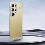 Luksuslik metallist titaanisulamist ebaregulaarne telefoni&uuml;mbris Samsung Galaxy S24 S23 Ultra Plus Alien alumiiniumist objektiivi r&otilde;nga kaitsekate For Samsung S23 Plus h&otilde;be
