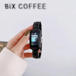 Asendusrihm Huawei Band 7 8 Correa SmartWatch Case Randmepaela k&auml;ev&otilde;ru jaoks Honor Band 6 Huawei Band6 Band7 tarvikute jaoks For Huawei Band 7 must