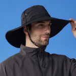 Meeste v&auml;lialpinismi p&auml;ikesekaitsem&uuml;ts Fisherman Hat must