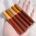 Five-piece lip glaze set box matte mist velvet natural white moisturizing and hydrating long-lasting non-stick cup waterproof lipstick women's makeup