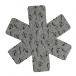 3 tk keskkonnas&otilde;bralik isoleerimata kootud libisemisvastane kuumapanni k&ouml;&ouml;gipoti matihoidja