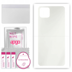 apgo MATTE Protective Skin Sticker for the back compatible with Oppo A72, Wrap Film, Hydrogel Film, Flexible, Soft TPU with positioning layer easy ins