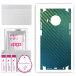 apgo kaitsev nahakleebis tagak&uuml;ljele ja k&uuml;lgedele, mis &uuml;hildub seadmega Nokia X10, Full Wrap kile, foolium, vin&uuml;&uuml;l &ndash; mustriga s&uuml;sinikkameeleon CAKA1