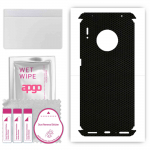 apgo Protective Skin Sticker for the back+sides compatible with Huawei Mate 30 Pro 5G, Full Wrap Film, Foil, Vinyl - Pattern Matrix