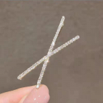 1tk Cross Crystal juuksen&otilde;elad Rhinestone X Juukseklambrid Lihtsad K&uuml;lgklambrid Pruudipeakatted T&uuml;drukutele Mood Juuste Aksessuaarid Uus h&otilde;be