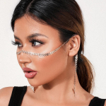 N&auml;okett Mask Ehted Kaunistused Aksessuaarid Juuksed Rhinestone'i peakatted S&auml;delevad Halloweeni karnevalimaskid Naistele Kingitused h&otilde;be