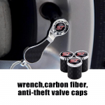 Autode stiil s&uuml;sinikkiust ratta rehvi ventiilikorgid ST logo sobivad Ford Focus 2 3 Mondeo MK5 Kuga Fiesta Fusion Mustang auto tarvikud