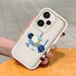 Pehme silikoonist ruudukujulise redeliga printimismustriga telefoni korpus, t&auml;iskaanega kaamera p&otilde;rutuskindel kaitse kummist &uuml;mbris Xiaomi Redmi jaoks Redmi 10 valge