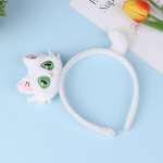 Armsad loomingulised kasside juuksepaelad Naljakas multikas peakate Kass Superarmas peapael Moodsad juukseaksessuaarid valge