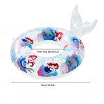 T&auml;ispuhutav Ujumisr&otilde;ngas Merineitsi Kujuga Basseini Ujuv Rannapeo M&auml;nguasjad T&auml;iskasvanutele Lastele Beebidele Vee M&auml;ngu Toru Ujumismadratsi M&auml;nguasi CHINA