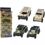 1/50 Diecast Toy Trucks 6X6 4 Pack Tagat&otilde;mmatavad M&auml;nguautod Avatavad uksed Maastikuautode m&auml;nguasjad S&uuml;nnip&auml;evakingitus poistele ja v&auml;ikelastele 9.5*3.8*4.2cm,Military kamuflaaž