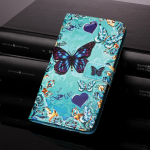 Blue Butterfly ja Crystal Butterfly PU nahast rahakoti &uuml;mberp&ouml;&ouml;ratav fotoraami &uuml;mbris iPhone'ile Samsung Huawei Honor Xiaomi Redmi Oppo vivo Google TCL Infinix Samsung Note20 Ultra